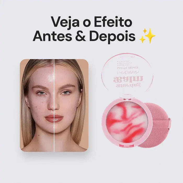 Pó Corretivo Antioleosidade Korean POP - PELE LISA SEM OLEOSIDADE O DIA TODO!