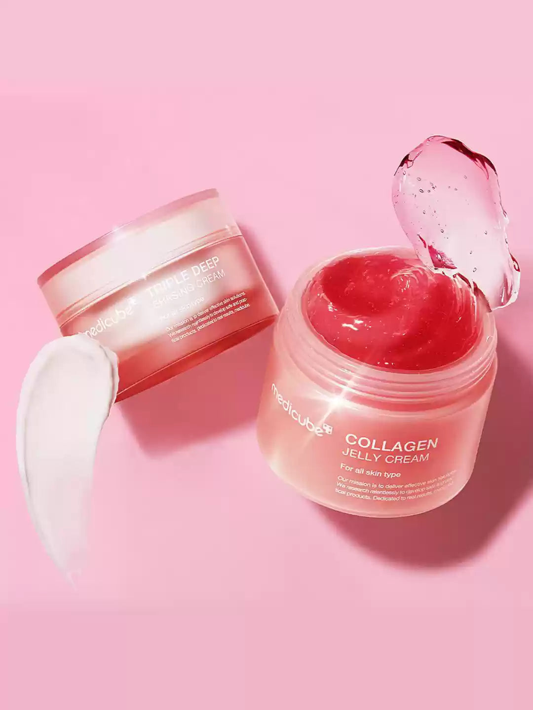 Creme Collagen Jelly Crean - Pele mais firme e radiante.