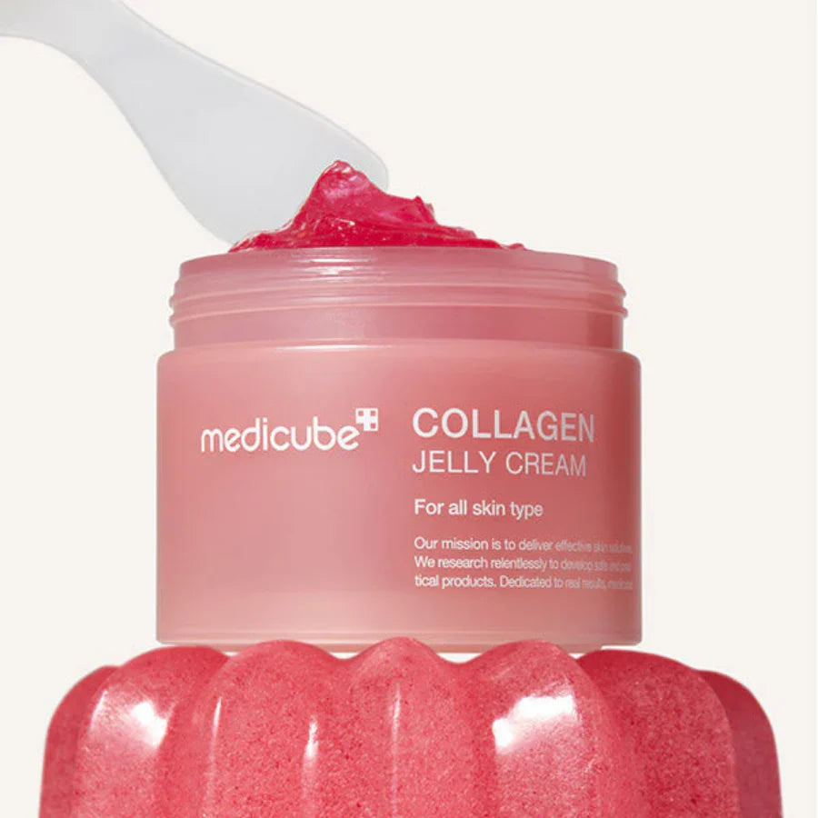 Creme Collagen Jelly Crean - Pele mais firme e radiante.