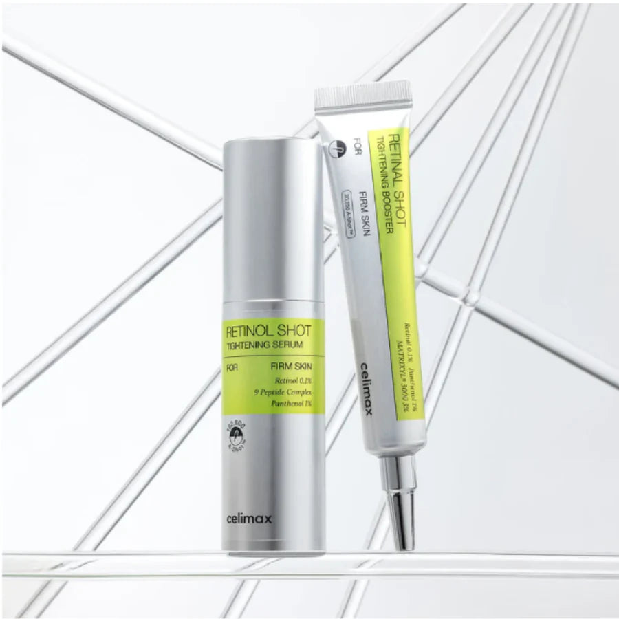 KIT Celimax Retinal Shot Booster 0,1%+ sérum firmador Vita A Retinol Shot