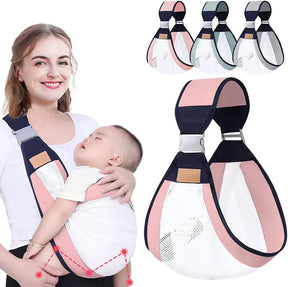BabyFit Ergonômico - Portador de Ombro de bebê ajustável.