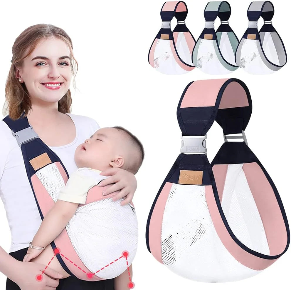 BabyFit Ergonômico - Portador de Ombro de bebê ajustável.