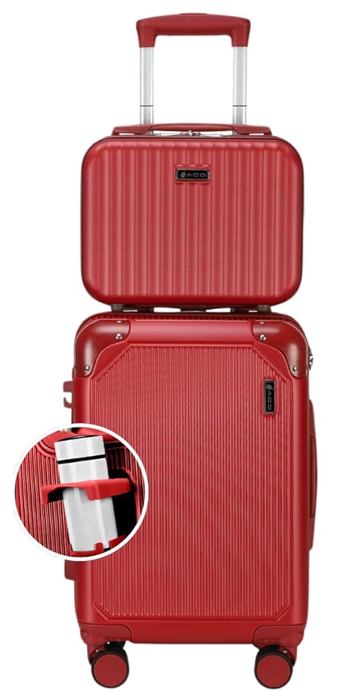 Kit Mala de Viajem 2 em 1 - Roda Giratoria 10 KG