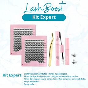 Kit LashBoost - Realize o sonho de ter cílios longos e volumosos todos os dias.