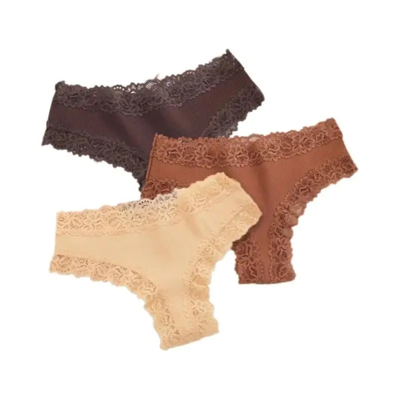 [PROMOÇÃO DE LANÇAMENTO COMPRE 3 LEVE 5] Calcinha Algodão CottonLace - FRETE GRÁTIS