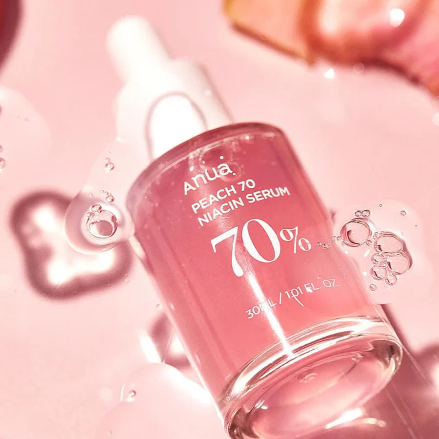 Sérum de Niacinamida 70% com Pêssego