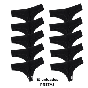 [PROMOÇÃO DE LANÇAMENTO COMPRE 5 LEVE 10] Calcinha CottonConfort® - FRETE GRÁTIS