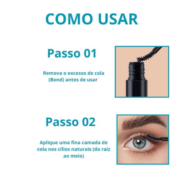 Kit LashBoost - Realize o sonho de ter cílios longos e volumosos todos os dias.