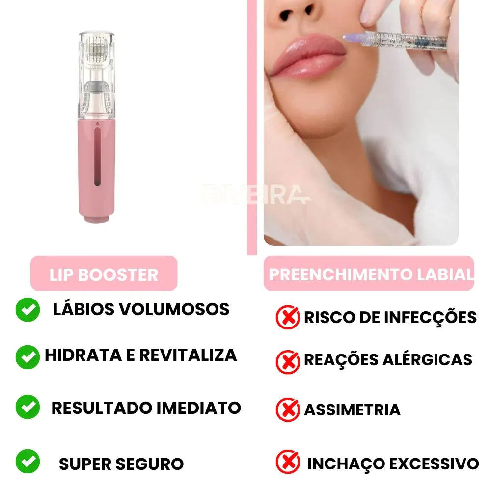 Lip Booster - Lábios Volumosos Naturalmente