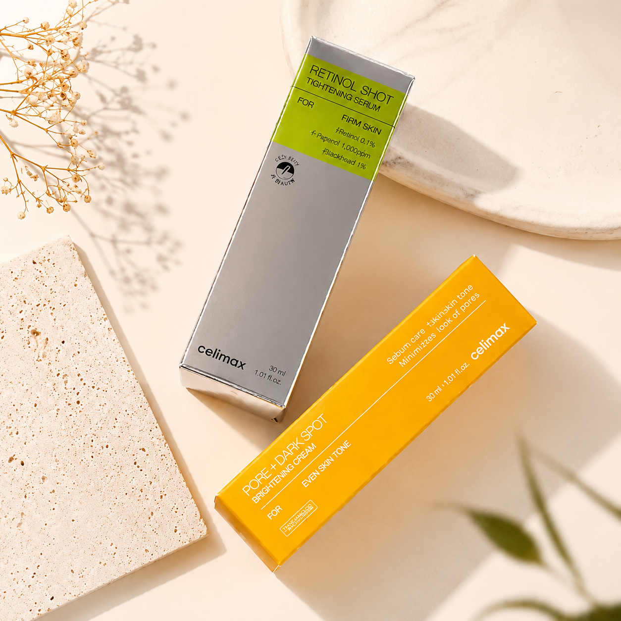 Celimax Pore Dark + Retinal Shot - Combinação que Faz Toda Diferença.