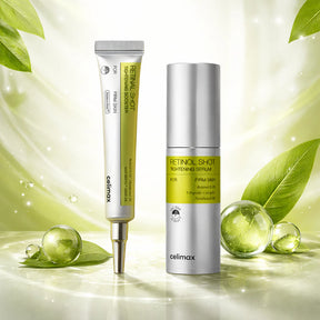 KIT Celimax Retinal Shot Booster 0,1%+ sérum firmador Vita A Retinol Shot