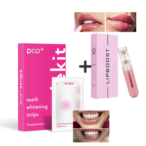 KIT BRILHO DE ANO NOVO - LABIOS ATRAENTE + SORRISO ILUMINADO [POUCAS UNIDADES]