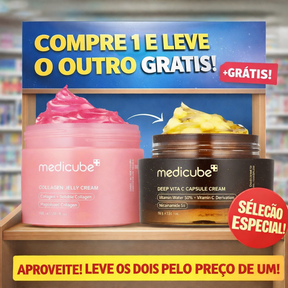 Kit- Vitamina C em Capsulas + Collage  Jelly  Cream + Brinde (Ultimas Unidades)