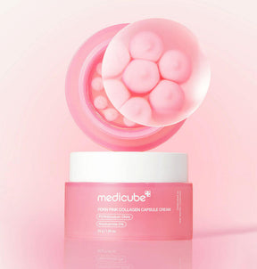 Creme em Cápsulas de Colágeno Rosa com PDRN - MEDICUBE