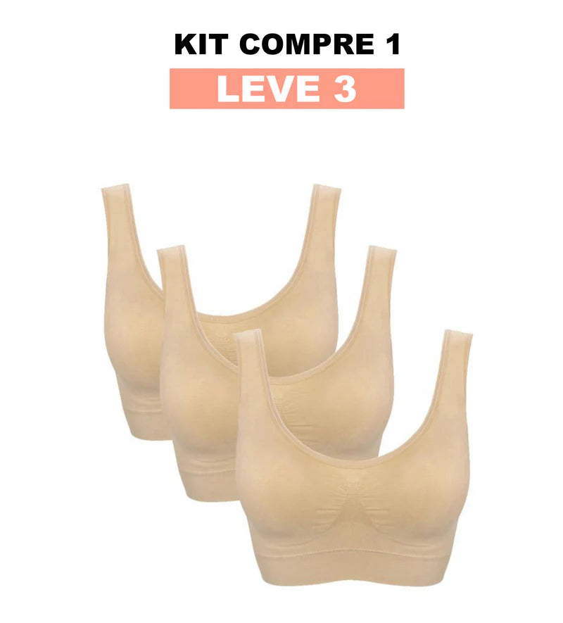 Sutiã Modelador Sem Costuras Anabella - [COMPRE 1 LEVE 3]