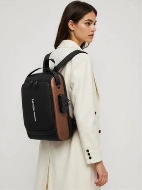 Bolsa Antifurto Transversal com Alça Ajustável e Powerbank