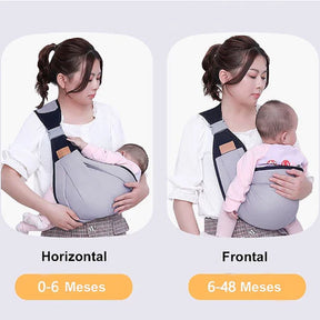 BabyFit Ergonômico - Portador de Ombro de bebê ajustável.