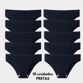 [OFERTA DE LANÇAMENTO COMPRE 5 LEVE 10] Calcinha CottonConfort Plus® - [FRETE GRÁTIS]