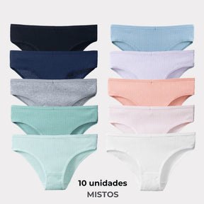 [OFERTA DE LANÇAMENTO COMPRE 5 LEVE 10] Calcinha CottonConfort Plus® - [FRETE GRÁTIS]