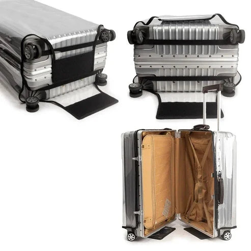 Capa Transparente para Malas - [VIAJE SEM ARRANHÕES, SÓ COM HISTORIAS]