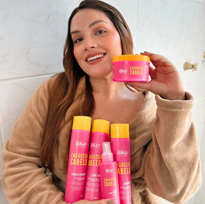 Engrossa Cabelo Kit Completo - 5 Produtos