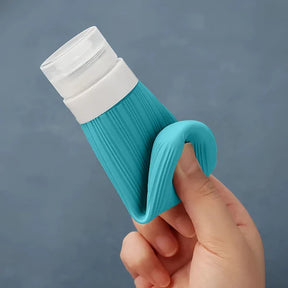 Kit Antivazamento - 4 Frascos de Silicone para Viagem – 90ML