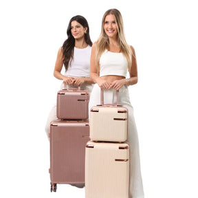 Kit Mala de Viajem 2 em 1 - Roda Giratoria 10 KG