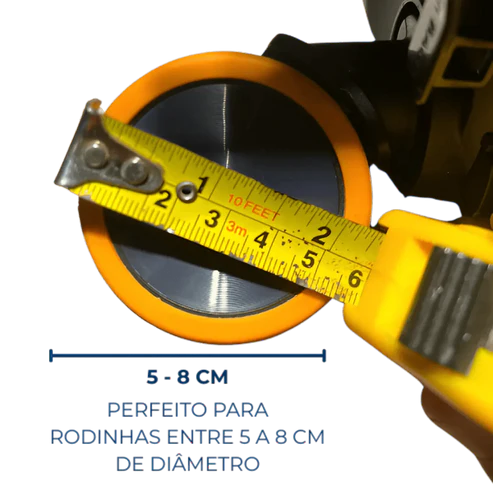 Kit Protetor de Rodinha 8 Peças – [PROTTEÇÃO & SILÊNCIO]