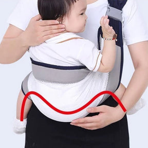 BabyFit Ergonômico - Portador de Ombro de bebê ajustável.