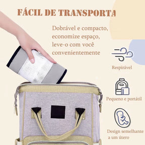 BabyFit Ergonômico - Portador de Ombro de bebê ajustável.
