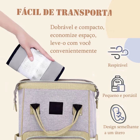 BabyFit Ergonômico - Portador de Ombro de bebê ajustável.