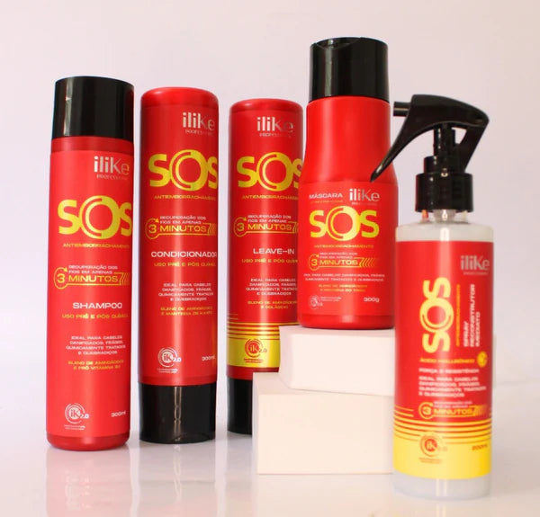 SOS Antiemborrachamento Kit Reconstrutor - 5 Produtos